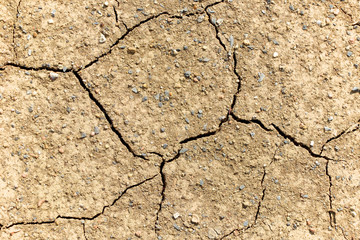 Risse im Boden