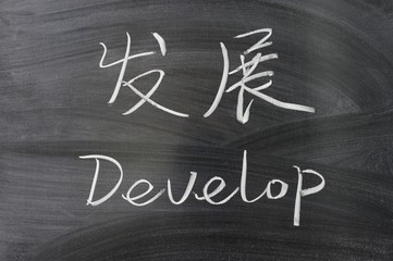 Bilingual develop word