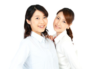 Beautiful young business women