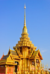 Naklejka premium Thai royal crematorium in Bangkok, Thailand