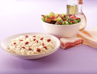 Sauerkruat and speck