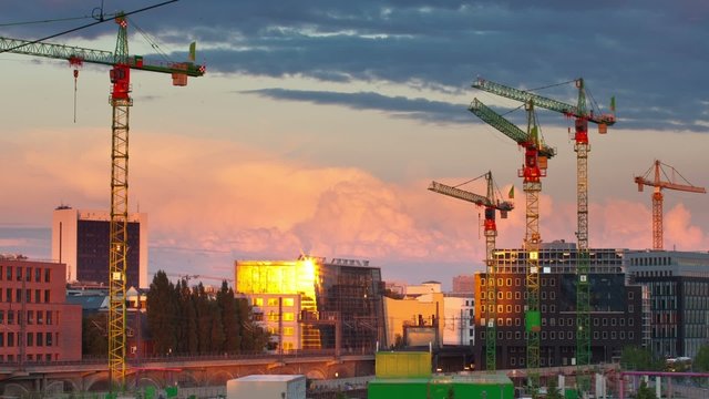 Abend, Timelapse, Zeitraffer