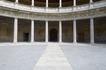 circular courtyard