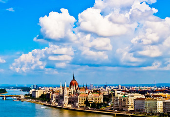 Fototapeta premium Panoramica Budapest