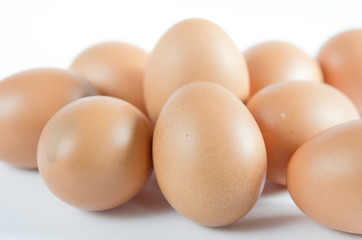 brown eggs