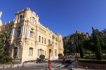 Fototapeta na wymiar Malaga City Hall
