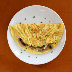 Mushroom Omelette