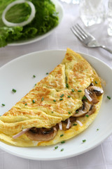 Mushroom Omelet