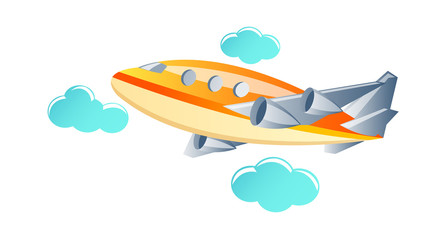 vector icon airplane
