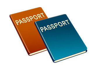 vector icon passport