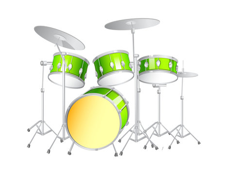 vector icon drum