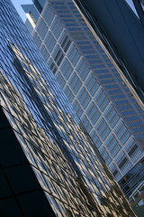 Angled composition of Sydney Skyscrapers