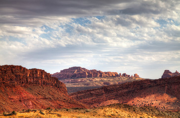Scenic view at Arches National Park, Utah, USA