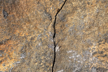 cracked stone surface