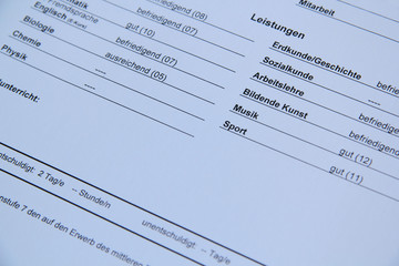 Schulnoten