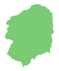 栃木県の地図