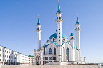 Fototapeta na wymiar Kazan, meczet Qolsharif