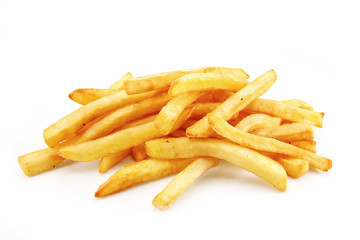 freedom fries isolated on white - obrazy, fototapety, plakaty