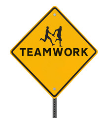 Teamwork Sign