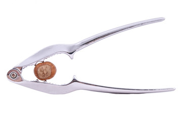 nut cracker on white