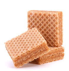 Wafers or honeycomb waffles
