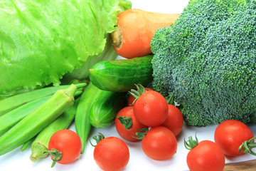 various vegetables