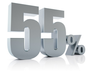 Fifty-five percent 3D in metal