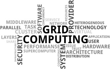 Grid Computing wordcloud