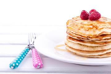 stack of pancakes