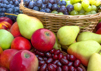 Fresh organic fruit