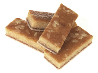 Bakewell Tart Slices