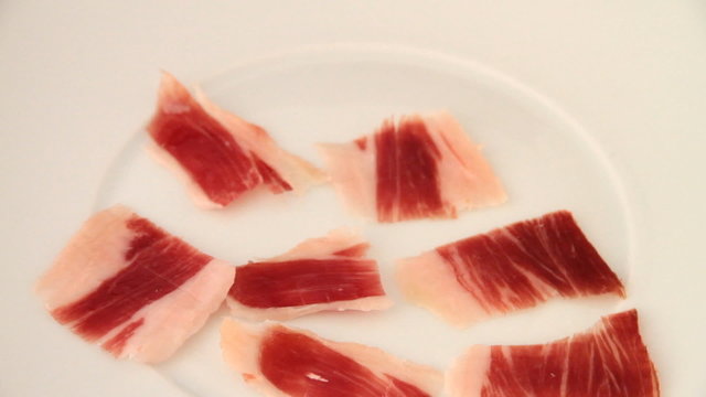 jabugo ham plate