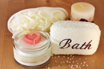 Bath products composition