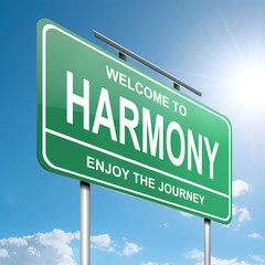 Harmony concept.