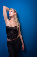 Fototapeta premium Young seductive girl
