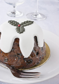 Traditional English Christmas cake