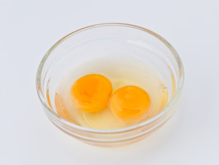 Egg yolk .
