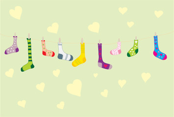 Socks Background