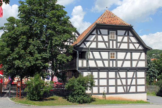 Historischer Gasthof in der Rhön (Fladungen, Hessen)