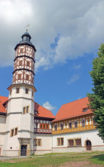 Obraz premium Renaissanceschloss Marksuhl (16. Jh.;Thüringen)