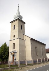 Fototapeta na wymiar Orthodox Church in Slovakian Ruska Vola village