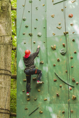 wall climbing