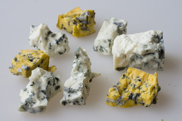 pieces of cheese