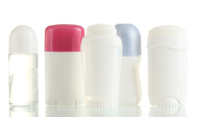 deodorant isolated on white