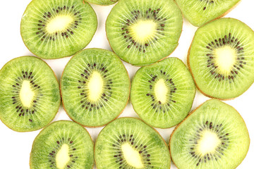 Fototapeta premium Kiwi as background