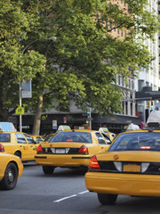 Obraz na płótnie Canvas Taxi w Nowym Jorku