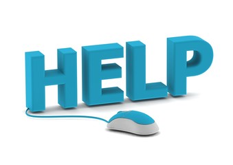 Help and computer mouse