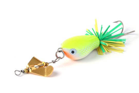 fishing lure with wind wheel.