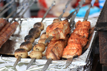 Grilled meat