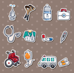 Hospital stickers - 43204608